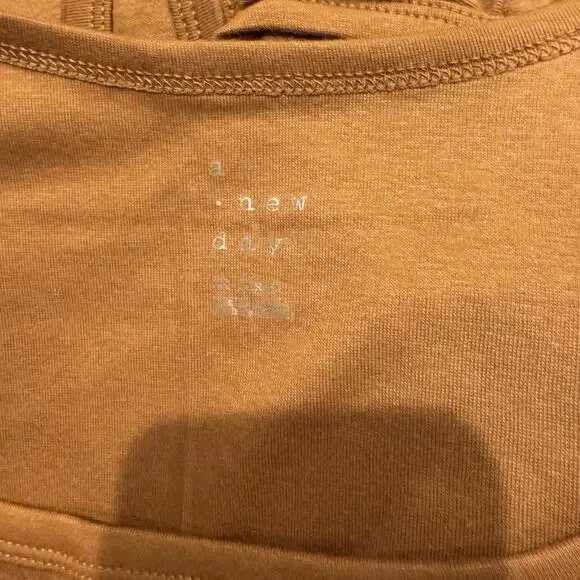 A New Day Women's Brown Casual Tank Top Size Xxl New With Tags, Fall, Winter - Picture 4 of 8